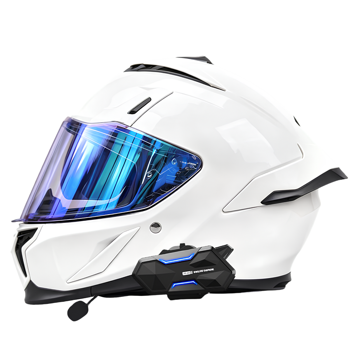M2 Full Face Helmet with Bluetooth Intercom