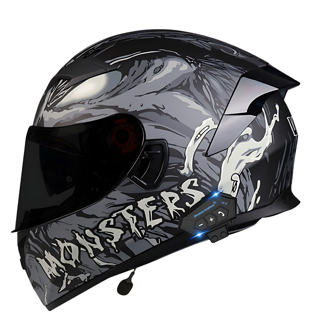 S1 Full Face Helmet - Bluetooth Headset