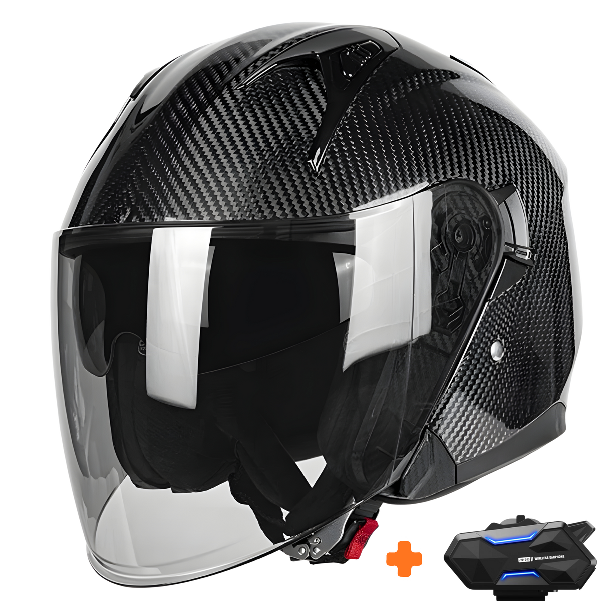 O5 Carbon Open Face Helmet