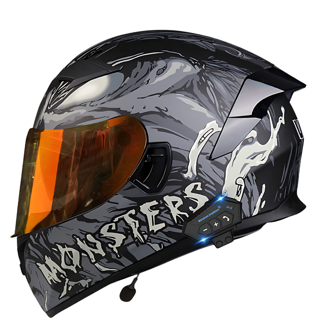 S1 Full Face Helmet - Bluetooth Headset
