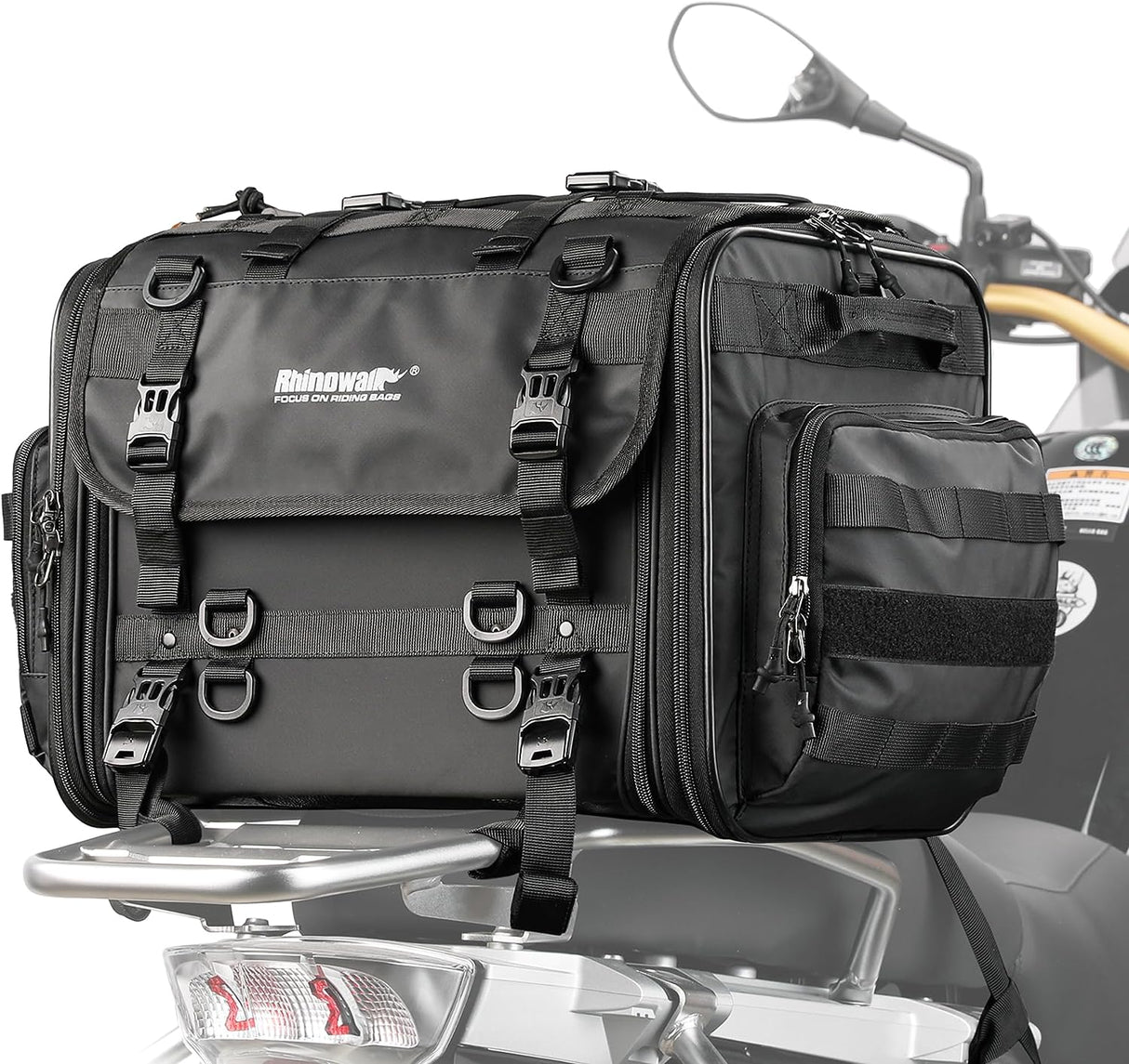 Motorcycle Expandable Storage Bag