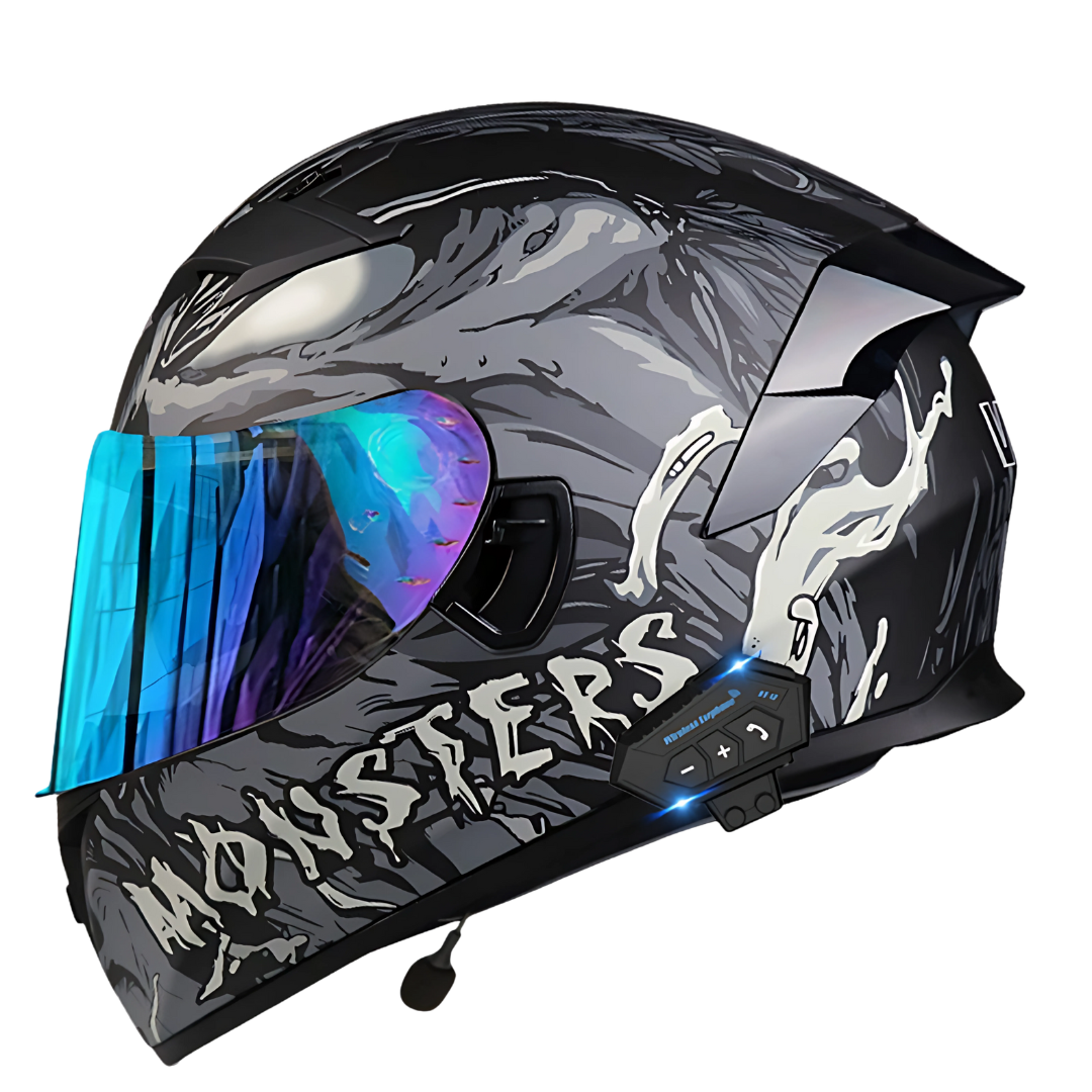S1 Full Face Helmet - Bluetooth Headset