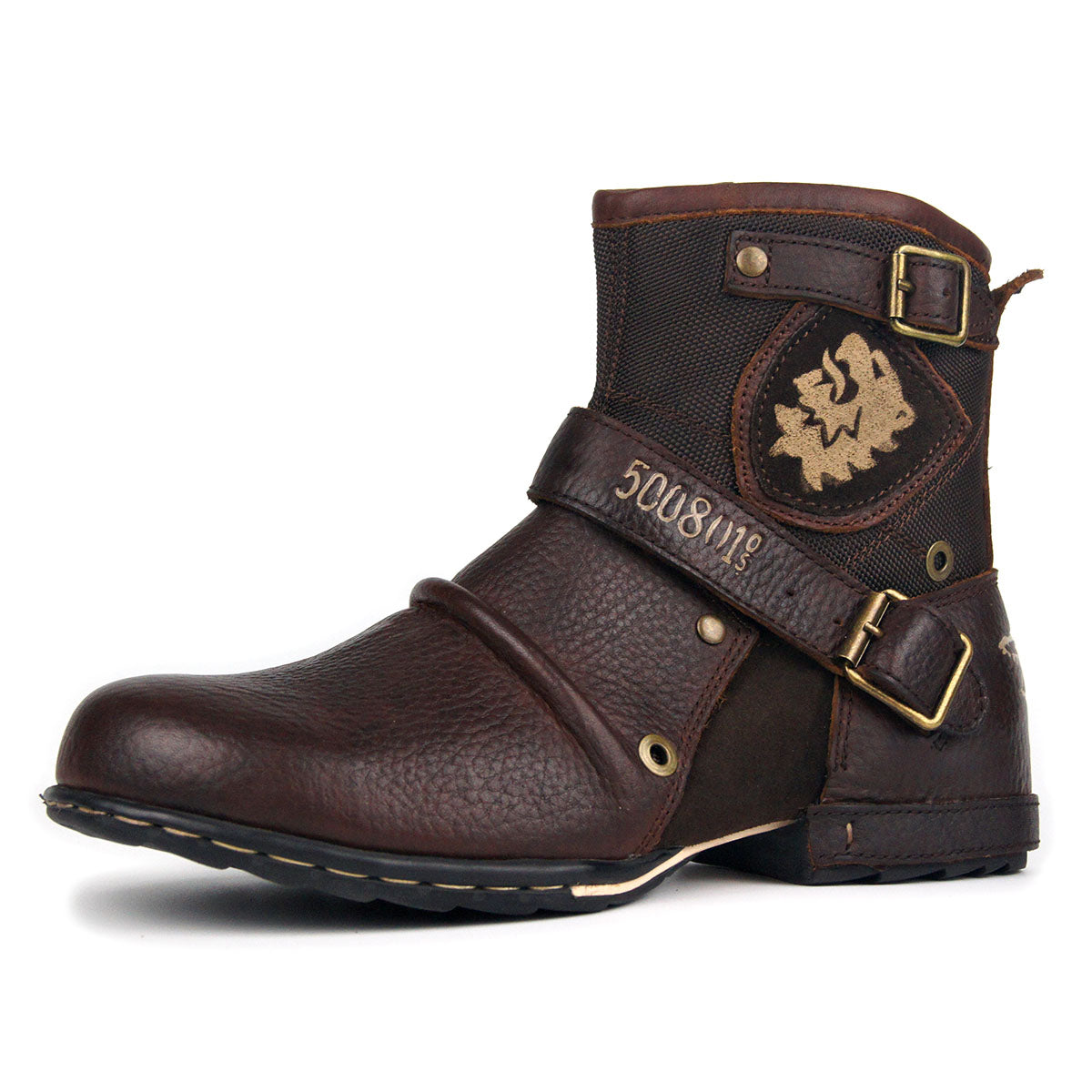 Otto's Leather Motorcycle Biker Boots – Gear Rider