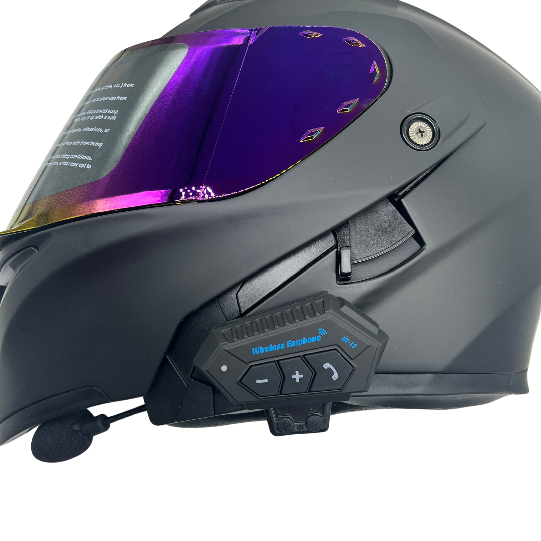 K1 Colored Modular Helmet Bluetooth Headset Gear Rider