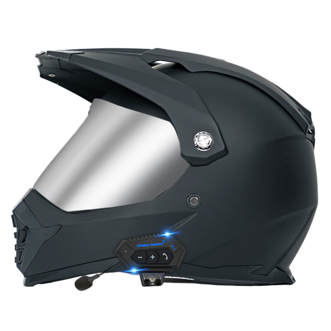 Bluetooth top motocross helmet