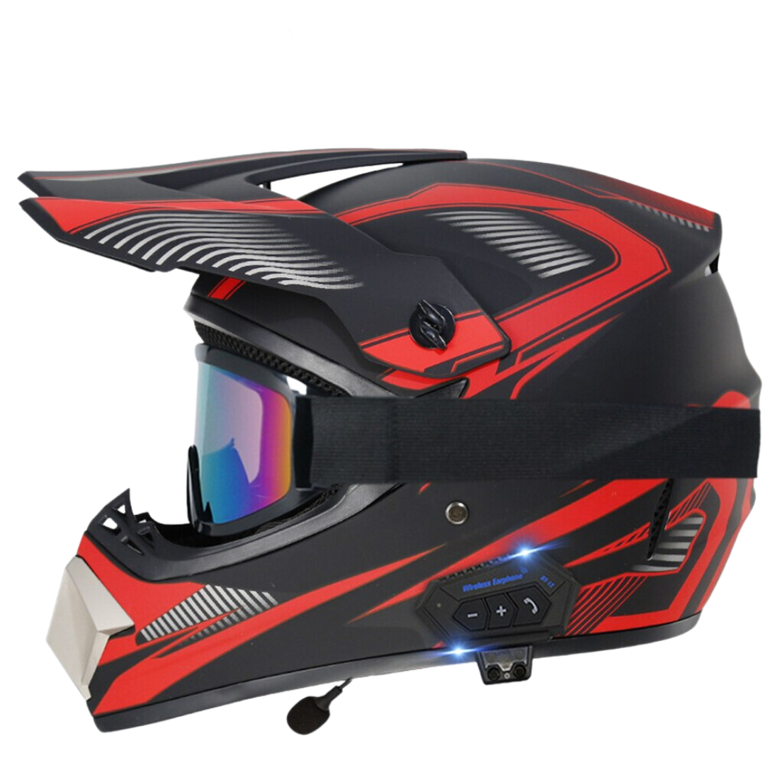 Bluetooth dirt bike helmet hotsell