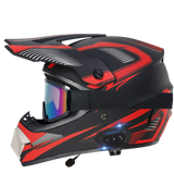 Aegis X9 Motocross Helmet with Bluetooth Headset