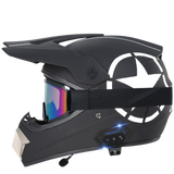 Aegis X9 Motocross Helmet with Bluetooth Headset