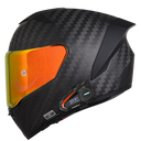 K3 Carbon Fiber Helmet - Bluetooth Headset