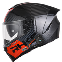 K3 Carbon Fiber Helmet - Bluetooth Headset