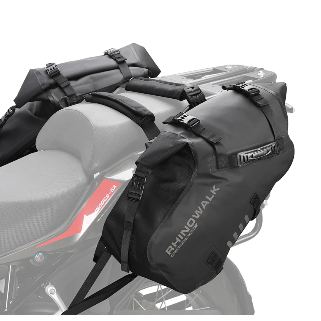 Rhinowalk Motorcycle Bag 18L/28L/48L 2PCS 100% Waterproof Motorcycle  Pannier Bag Universal Fit Motorbike Motorbike Heat shield - AliExpress
