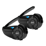 Q7 Motorcycle Helmet Bluetooth 5.0 Intercom - Waterproof, FM, Wireless Headset for 7 Riders