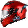 R6s Modular Helmet with 2 Riders Intercom Bluetooth Headset