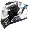 R6s Modular Helmet with 2 Riders Intercom Bluetooth Headset