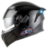 R6s Modular Helmet with 2 Riders Intercom Bluetooth Headset