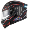 R6s Modular Helmet with 2 Riders Intercom Bluetooth Headset