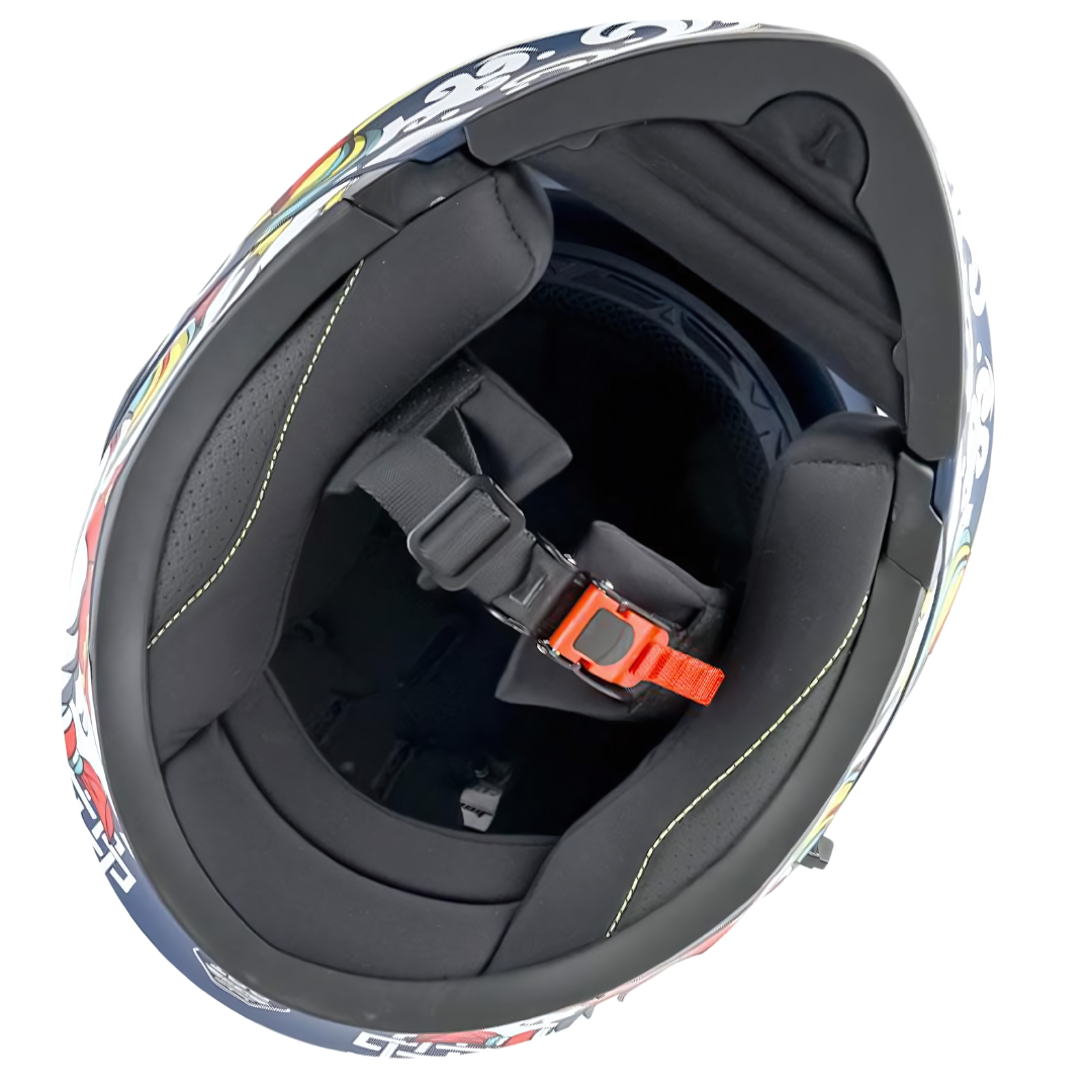 R6s Modular Helmet with 2 Riders Intercom Bluetooth Headset