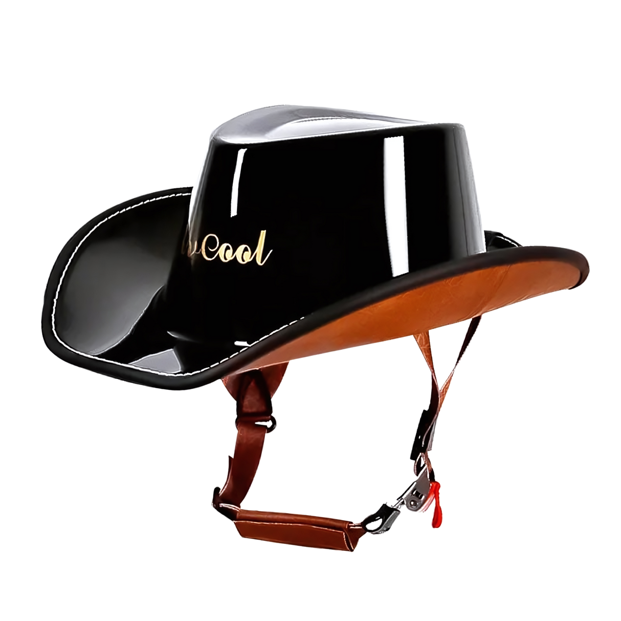 Retro Cowboy Motorcycle Helmet