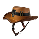 Retro Cowboy Motorcycle Half Helmet