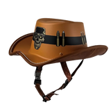 Retro Cowboy Motorcycle Helmet