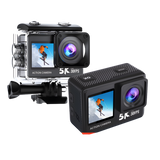 RiderX 5K Touch Dual Screen Action Camera