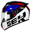 VortexX Full-Face Motorcycle Helmet