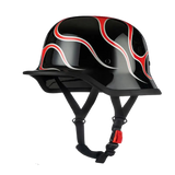 Premium German Motorcycle Half Helmet: Lightweight, Comfort Safety