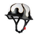 Premium German Motorcycle Half Helmet: Lightweight, Comfort Safety