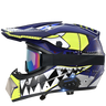 Aegis X9 Motocross Helmet with Bluetooth Headset