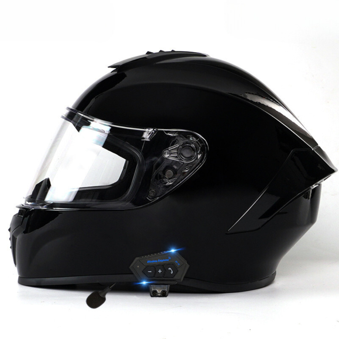 full face motorcycle helmet with earphones Bluetooth Helmet,Modular Motorcycle Bluetooth,DOT Approved Dual Visor Flip up Bluetooth Integrated Motorcycle Helmets for Adults Men Women (M) : Automotive in combination with the rear air outlet K7 Full Face Helmet -