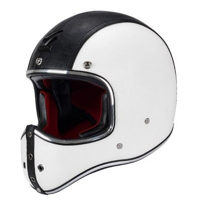 Full Face Predator Leather Helmet