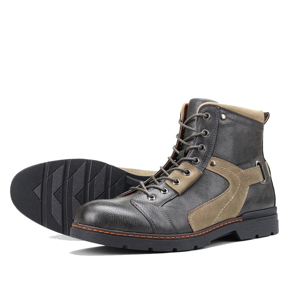 Motorcycle Men's Leather Boots