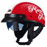 GR-145 Half Helmet - Retractable Visor
