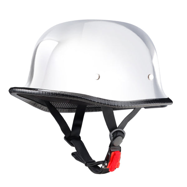 german style half helmets for motorcycles Mayan Style Half Helmet - Lightweight German Style DOT Approved Helmet