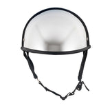 Smallest Beanie Half Helmet - Chrome