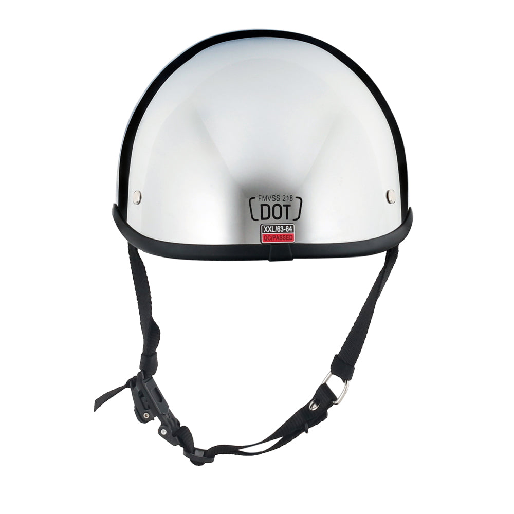 Smallest Polo SOA Half Helmet - Chrome