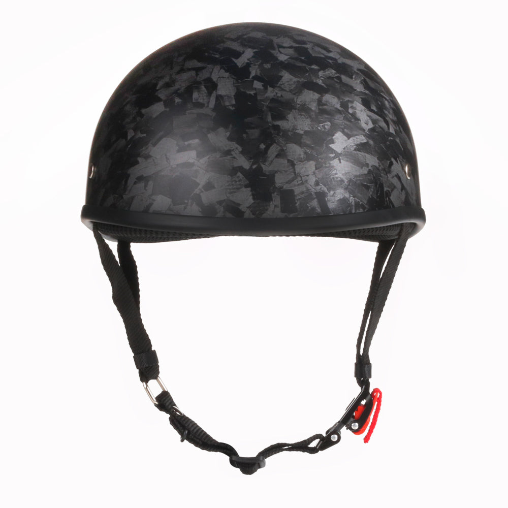 Smallest Beanie Half Helmet - Forged Black