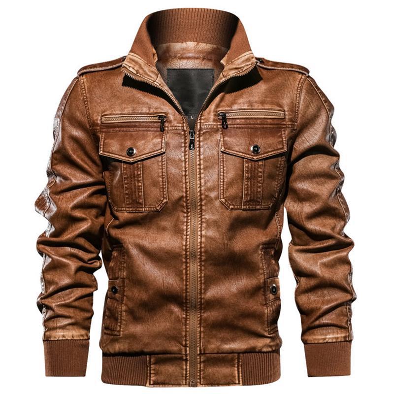 D&g leather jacket outlet amazon