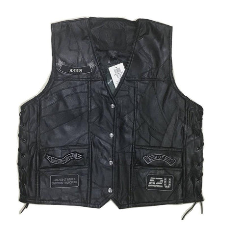 Leather Vest - Riders Gear Store