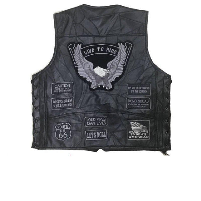 Leather Vest - Riders Gear Store