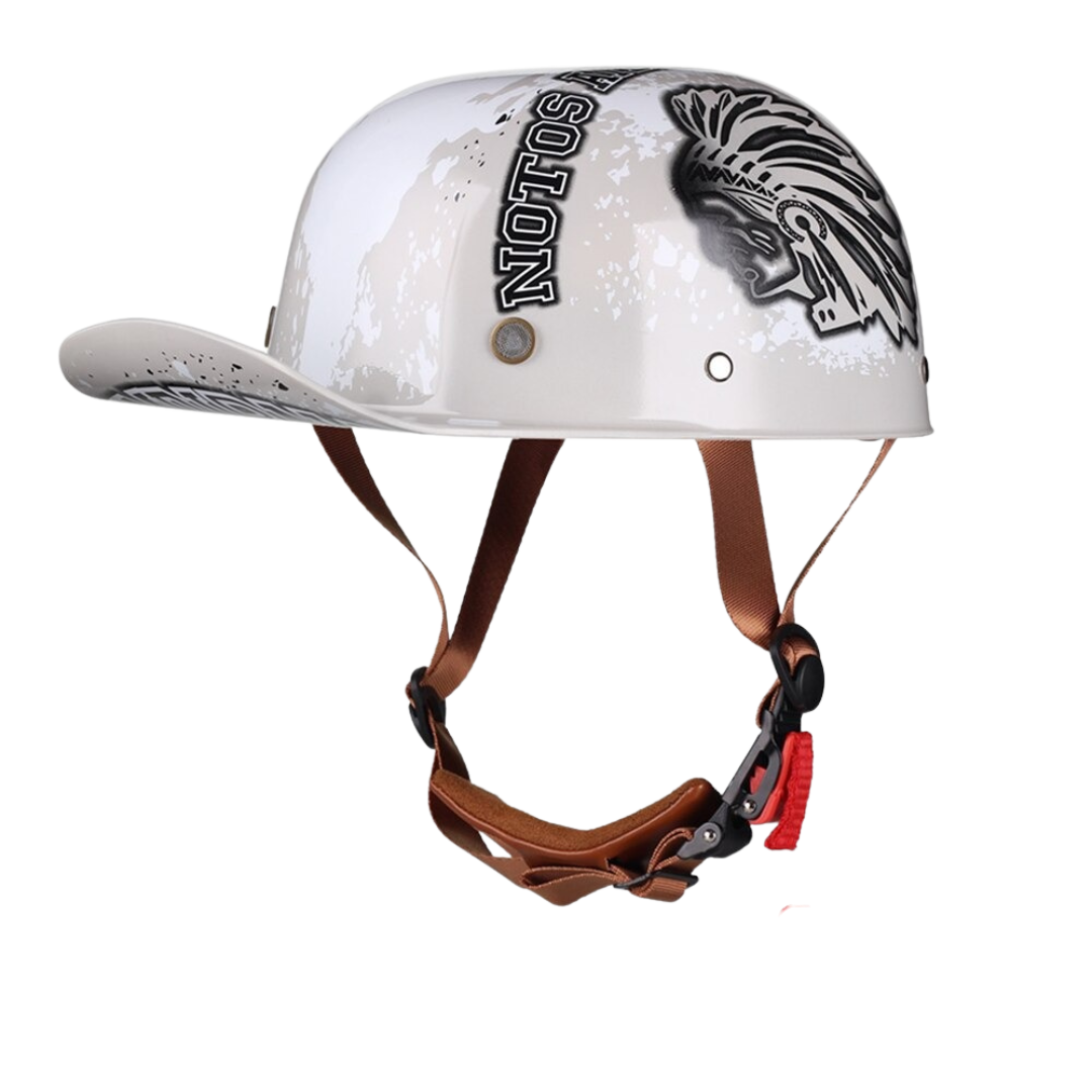 Baseball Cap Motorcycle Helmet 2.0