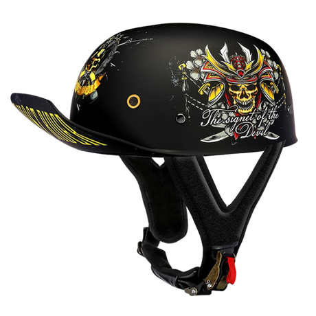 Deluxe 2.0 Motorcycle Baseball Helmet