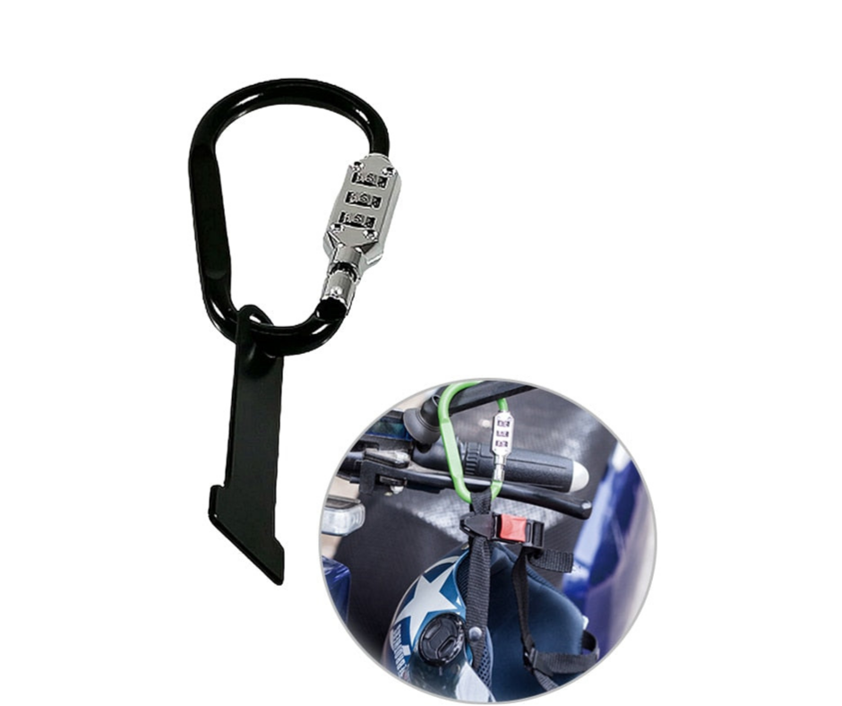 Anti-theft Helmet Lock Combination