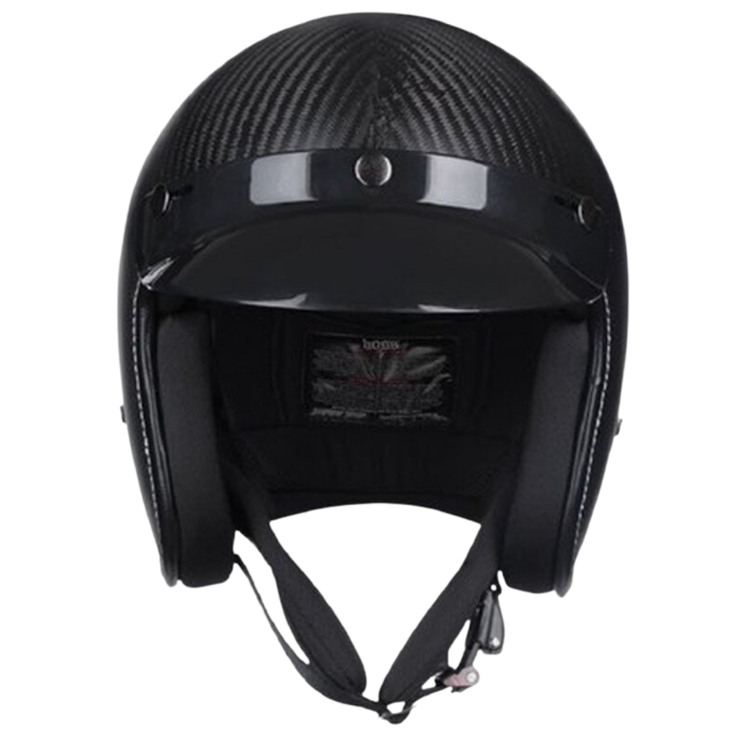Cafe Racer Carbon Fiber 3/4 – Riders Gear Store