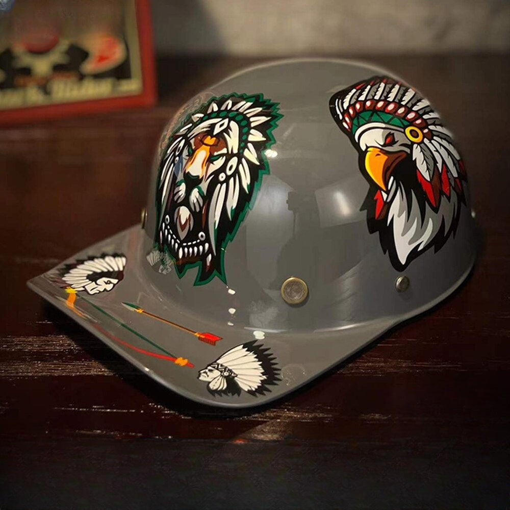 Baseball Cap Motorcycle Helmet 2.0