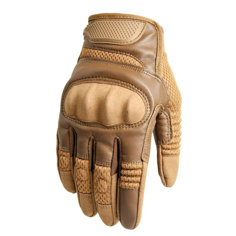 Motorcycle Retro Leather Gloves