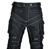 Motorcycle Riding Pants with Reflective Tape, Adjustable Size, Waterproof