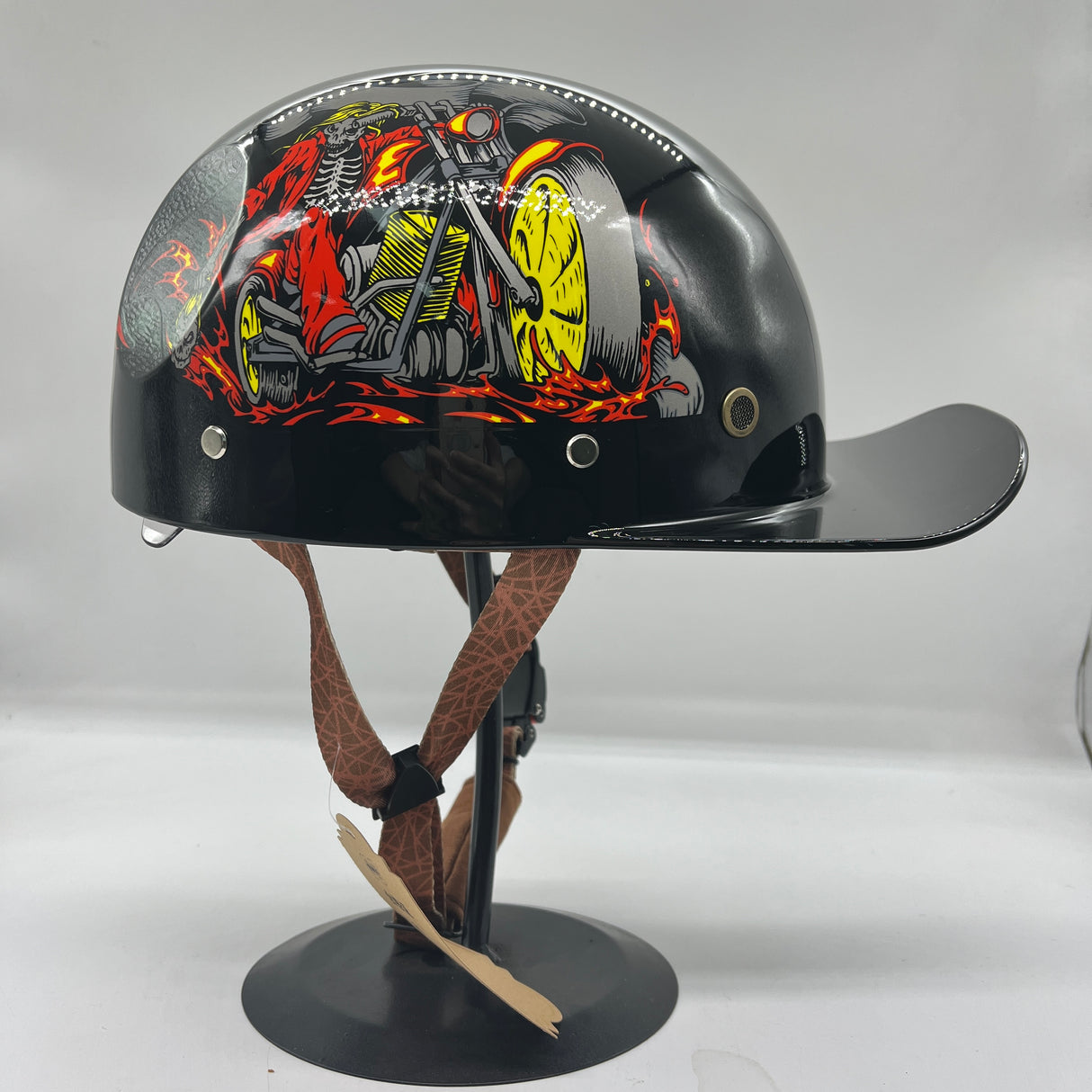 Premium Baseball Cap Motorcycle Helmet – Riders Gear Store