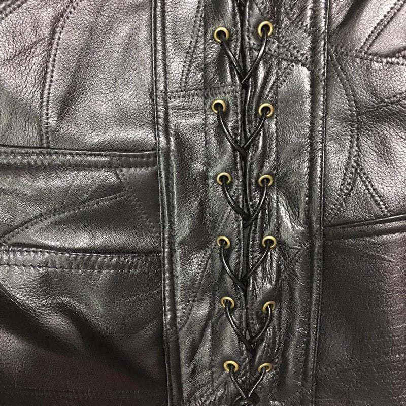 Classic Leather Biker Vest – Riders Gear Store