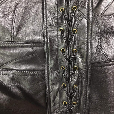 Classic Leather Biker Vest